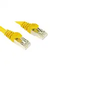 Sharkoon 1.5m Cat.6 S/FTP cable de red Amarillo 1,5 m Cat6 S/FTP (S-STP)