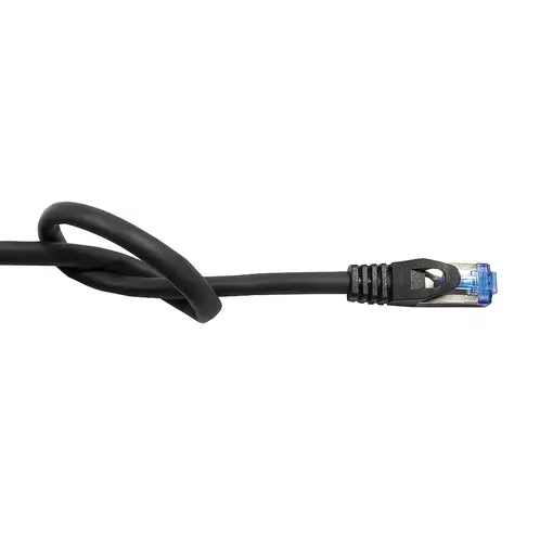 Alcasa 8060-SF cable de red Negro 2 m Cat6a S/FTP (S-STP)