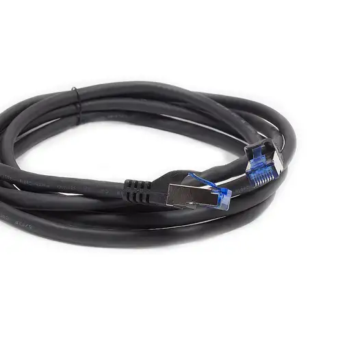 Alcasa 8060-SF cable de red Negro 2 m Cat6a S/FTP (S-STP)