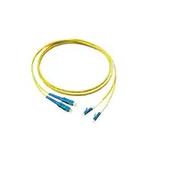 Alcasa LC - SC 1m M/M Cable de fibra óptica e InfiniBand Amarillo