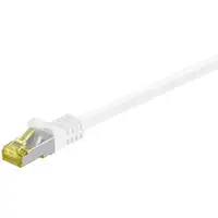Goobay 91089 cable de red Blanco 0,25 m Cat7 S/FTP (S-STP)