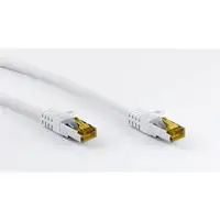Goobay 91089 cable de red Blanco 0,25 m Cat7 S/FTP (S-STP)