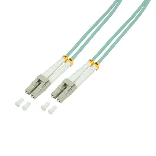 LogiLink 1m, LC - LC Cable de fibra óptica e InfiniBand Azul