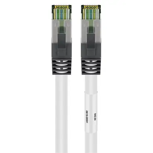 Goobay 55126 cable de red Blanco 3 m Cat8.1 S/FTP (S-STP)