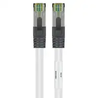 Goobay 55126 cable de red Blanco 3 m Cat8.1 S/FTP (S-STP)