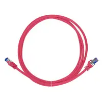 LogiLink C6A024S cable de red Rojo 0,5 m Cat6a S/FTP (S-STP)