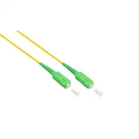 Alcasa LW-S903SASA Cable de fibra óptica e InfiniBand 3 m SC FTTH Amarillo