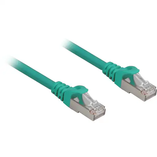 Sharkoon Cat.6a SFTP cable de red Verde 2 m Cat6a S/FTP (S-STP)