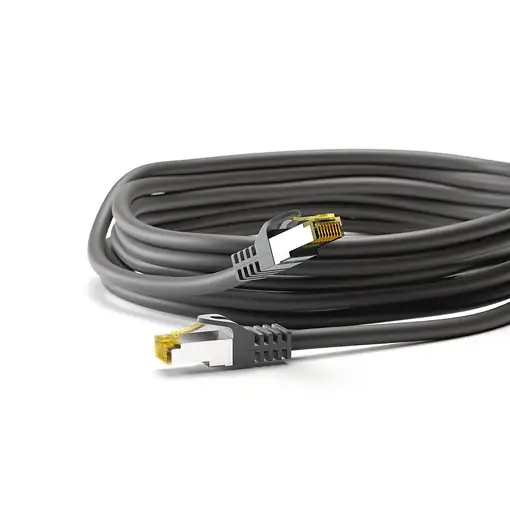 Goobay 91581 cable de red Negro 0,5 m Cat7 S/FTP (S-STP)
