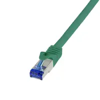 LogiLink C6A055S cable de red Verde 2 m Cat6a S/FTP (S-STP)