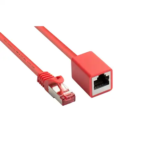 Alcasa 8063VR-020R cable de red Rojo 2 m Cat6 S/FTP (S-STP)