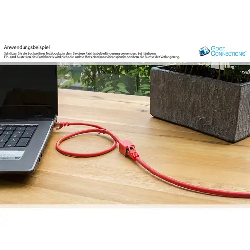 Alcasa 8063VR-020R cable de red Rojo 2 m Cat6 S/FTP (S-STP)