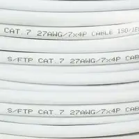 LogiLink CPV0040 cable de red Blanco 50 m Cat7 S/FTP (S-STP)