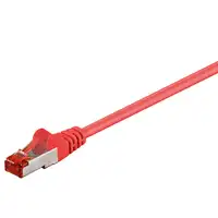 Goobay 68278 cable de red Rojo 1 m Cat6 S/FTP (S-STP)