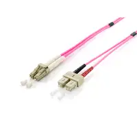 Equip 255536 Cable de fibra óptica e InfiniBand 10 m 2x LC 2x SC Rosa