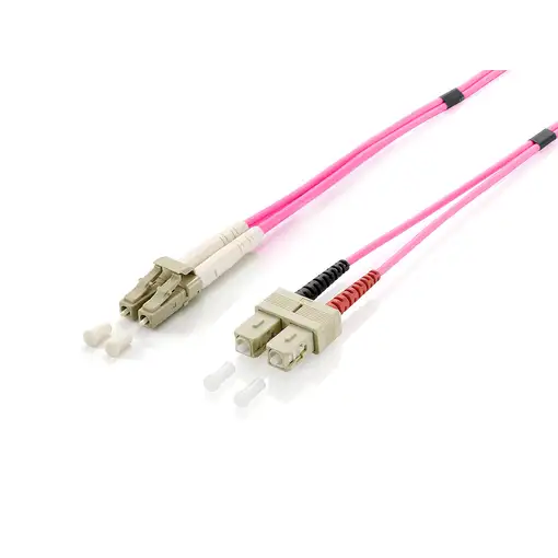 Equip 255536 Cable de fibra óptica e InfiniBand 10 m 2x LC 2x SC Rosa