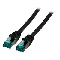 EFB Elektronik MK6001.0,15B cable de red Negro 0,15 m Cat6a S/FTP (S-STP)