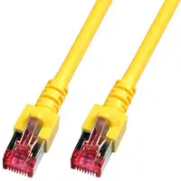 EFB Elektronik 0.5m Cat6 S/FTP cable de red Amarillo 0,5 m