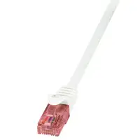 LogiLink 1m Cat.6 U/UTP cable de red Blanco Cat6 U/UTP (UTP)