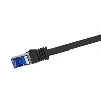 LogiLink C6A013S cable de red Negro 0,25 m Cat6a S/FTP (S-STP)