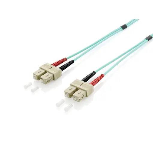 Equip 255333 Cable de fibra óptica e InfiniBand 30 m SC Turquesa