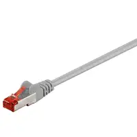 Goobay 93570 cable de red Gris 2 m Cat6 S/FTP (S-STP)
