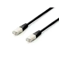 Equip 645693 cable de red Negro 0,25 m Cat6a S/FTP (S-STP)