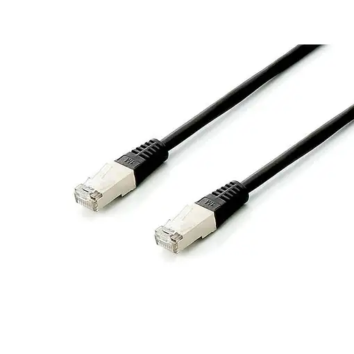 Equip 645693 cable de red Negro 0,25 m Cat6a S/FTP (S-STP)
