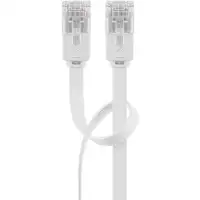 Goobay 93357 cable de red Blanco 0,5 m Cat5e U/UTP (UTP)