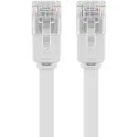Goobay 93357 cable de red Blanco 0,5 m Cat5e U/UTP (UTP)