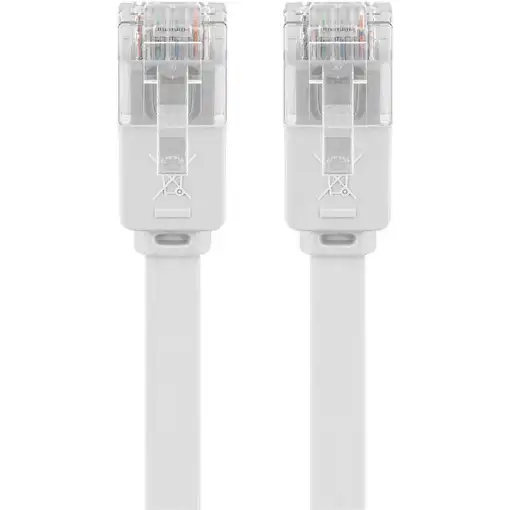 Goobay 93357 cable de red Blanco 0,5 m Cat5e U/UTP (UTP)