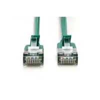 Digitus CAT 6A F-FTP Cable de conexión delgado, 1 m, verde