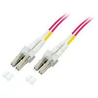 EFB Elektronik LC - LC 50/125 3.0m Cable de fibra óptica e InfiniBand 3 m Violeta