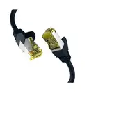 EFB Elektronik EC020200033 cable de red Negro 0,5 m Cat6a S/FTP (S-STP)