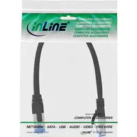 InLine 76833S cable de red Negro 0,3 m Cat6a S/FTP (S-STP)
