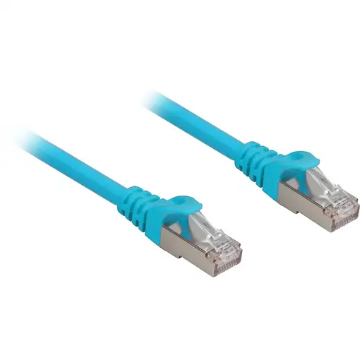 Sharkoon Cat.6a SFTP cable de red Azul 5 m Cat6a S/FTP (S-STP)