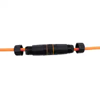 Equip 221162 cambiador de género para cable RJ-45 Negro, Naranja