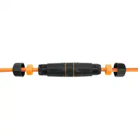 Equip 221162 cambiador de género para cable RJ-45 Negro, Naranja