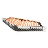 Digitus Módulo Keystone CAT 6A, apantallado, con organizador de cables inteligente