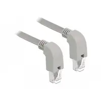 DeLOCK 85877 cable de red Gris 1 m Cat6a S/FTP (S-STP)