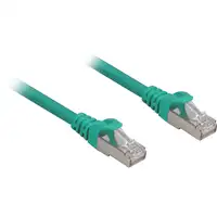 Sharkoon Cat.6a SFTP cable de red Verde 10 m Cat6a S/FTP (S-STP)