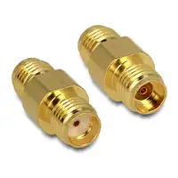 DeLOCK 88478 cambiador de género para cable SMA Oro