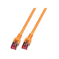 EFB Elektronik Cat6 S/FTP 2m cable de red Naranja S/FTP (S-STP)