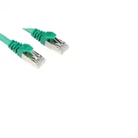 Sharkoon 1.5m Cat.6 S/FTP cable de red Verde 1,5 m Cat6 S/FTP (S-STP)