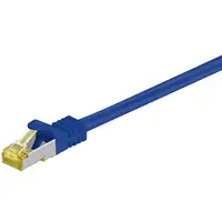 Goobay 91601 cable de red Azul 2 m Cat7 S/FTP (S-STP)
