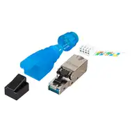 EFB Elektronik 88035AV.1 conector RJ45 Color aguamarina