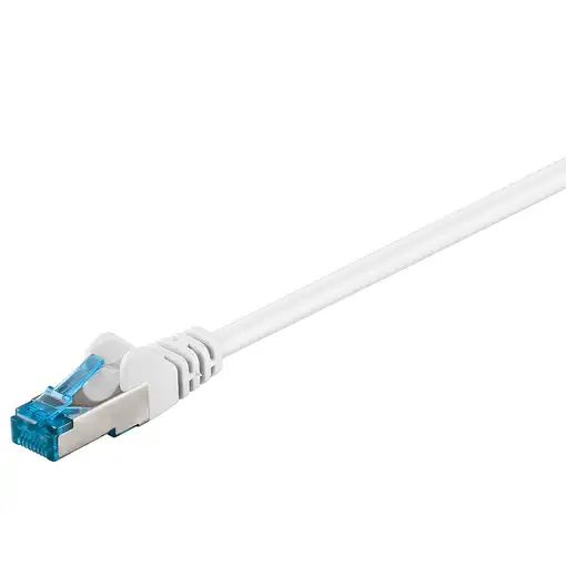 Goobay 94158 cable de red Blanco 0,25 m Cat6a S/FTP (S-STP)