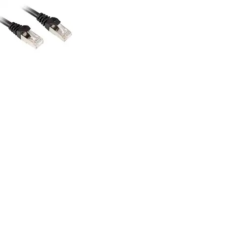 Sharkoon 0.25m Cat.6 S/FTP cable de red Negro 0,25 m Cat6 S/FTP (S-STP)