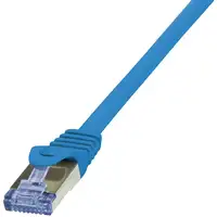 LogiLink Cat6a S/FTP, 5m cable de red Azul S/FTP (S-STP)