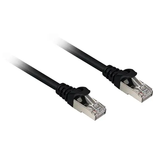 Sharkoon Cat.6a SFTP cable de red Negro 15 m Cat6a S/FTP (S-STP)